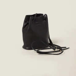 Black Nappa Leather Mini-bag | Miu Miu