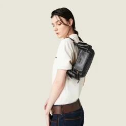 Black Nappa Leather Pocket Bag | Miu Miu