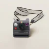 Black Polaroid X Miu Miu With Fabric Shoulder Strap | Miu Miu