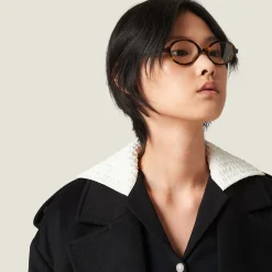 Black Sablé Dress | Miu Miu