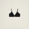 Black Seamless Bra | Miu Miu