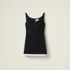 Black Sequined Bouclé Mini-dress | Miu Miu