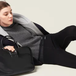 Black Silk Jersey Pants | Miu Miu