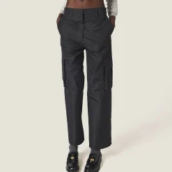 Black Technical Fabric Pants | Miu Miu