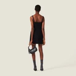 Black Tweed Dress | Miu Miu