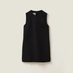 Black Velour Mini-dress | Miu Miu
