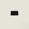 Black Velour Miniskirt | Miu Miu