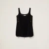 Black Velvet Minidress | Miu Miu
