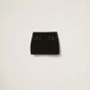 Black Velvet Miniskirt | Miu Miu