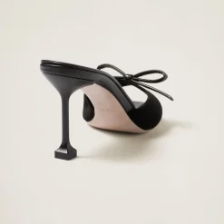 Black Velvet Sandals | Miu Miu