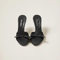 Black Velvet Sandals | Miu Miu