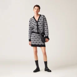 Black Wool Skirt | Miu Miu