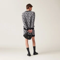 Black Wool Skirt | Miu Miu