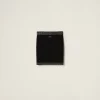 Black/black Cashmere Miniskirt | Miu Miu