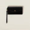 Black/red Patent Leather Card Holder | Miu Miu
