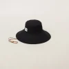Black/white Drill Hat | Miu Miu
