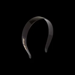 Black/white Plexiglas Headband | Miu Miu