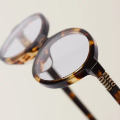 Blue Lenses Miu Regard Sunglasses | Miu Miu