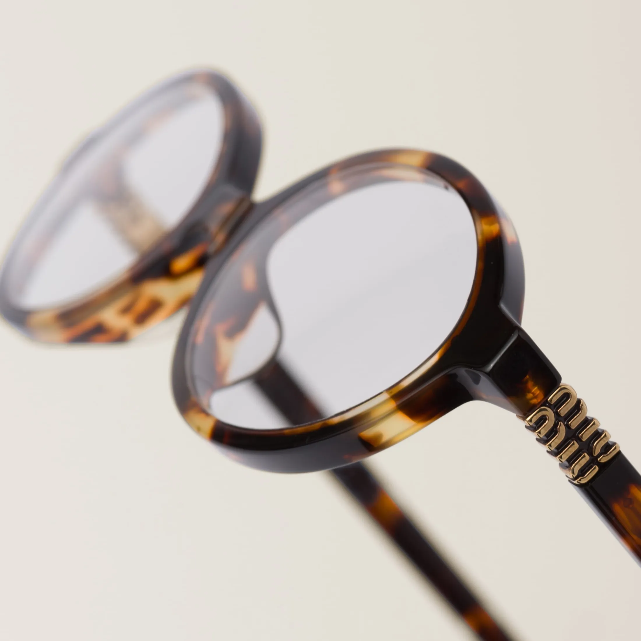 Blue Lenses Miu Regard Sunglasses | Miu Miu