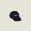 Blue/white Drill Baseball Cap | Miu Miu