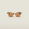 Camel Beige Lenses Miu Miu Runway Sunglasses | Miu Miu