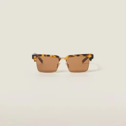 Camel Beige Lenses Miu Miu Runway Sunglasses | Miu Miu