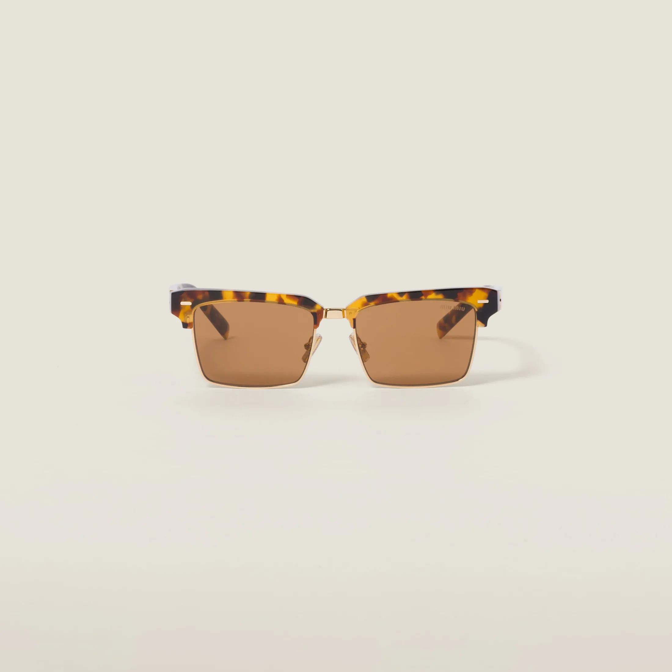 Camel Beige Lenses Miu Miu Runway Sunglasses | Miu Miu