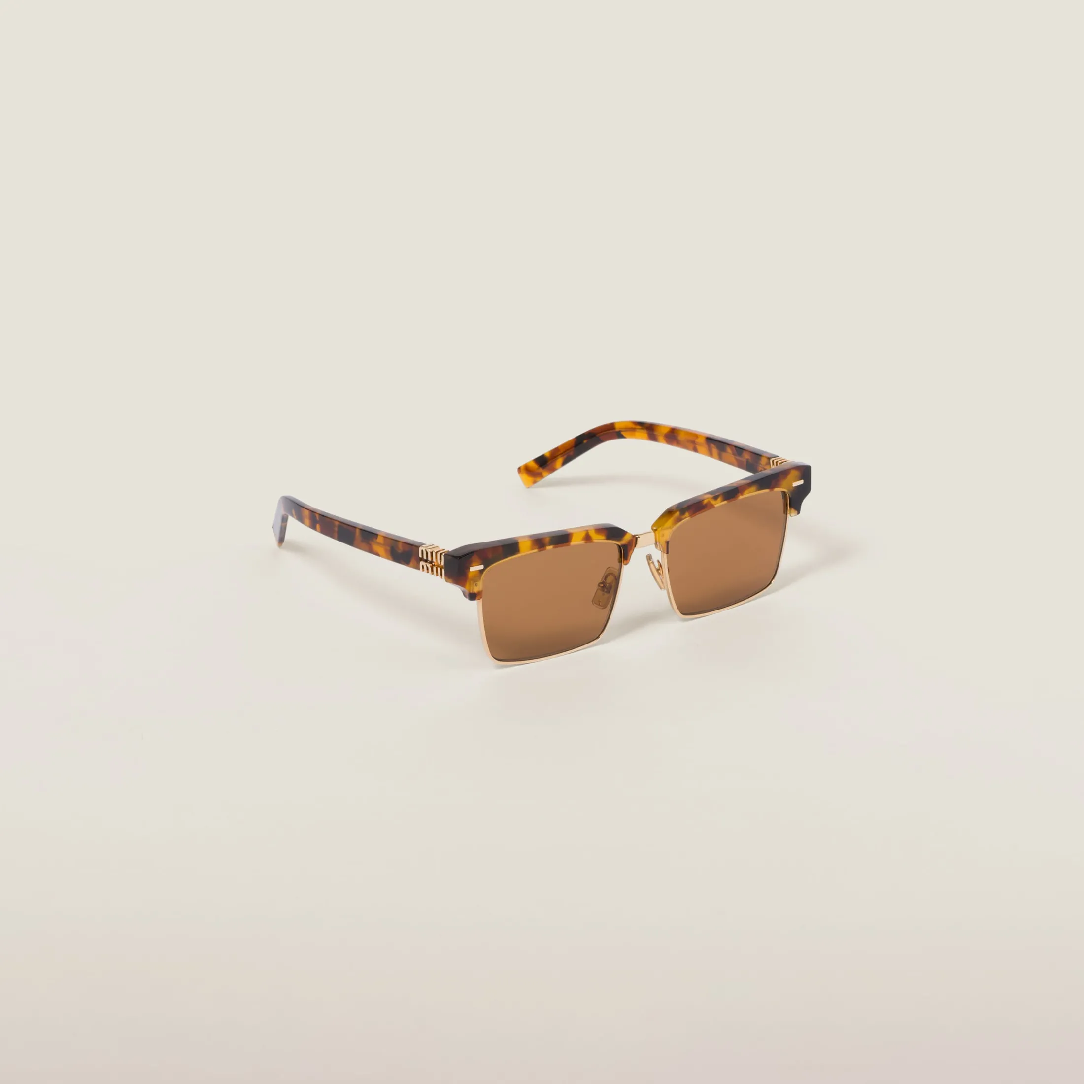 Camel Beige Lenses Miu Miu Runway Sunglasses | Miu Miu
