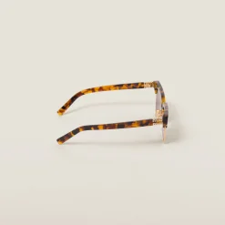 Camel Beige Lenses Miu Miu Runway Sunglasses | Miu Miu
