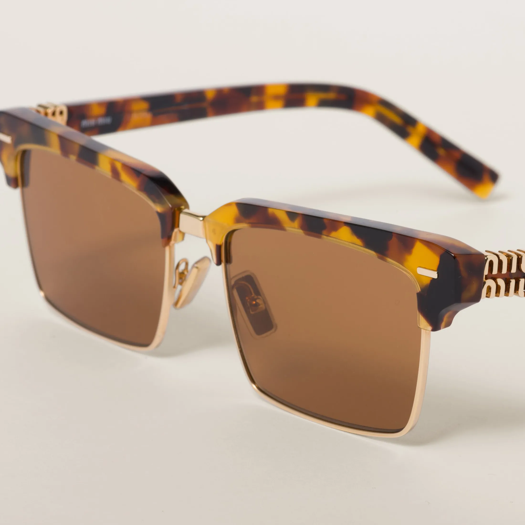 Camel Beige Lenses Miu Miu Runway Sunglasses | Miu Miu