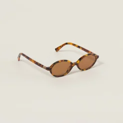 Camel Beige Lenses Miu Regard Sunglasses | Miu Miu