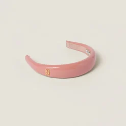 Camelia Patent Leather Headband | Miu Miu