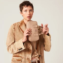 Cameo Arcadie Leather Bag | Miu Miu