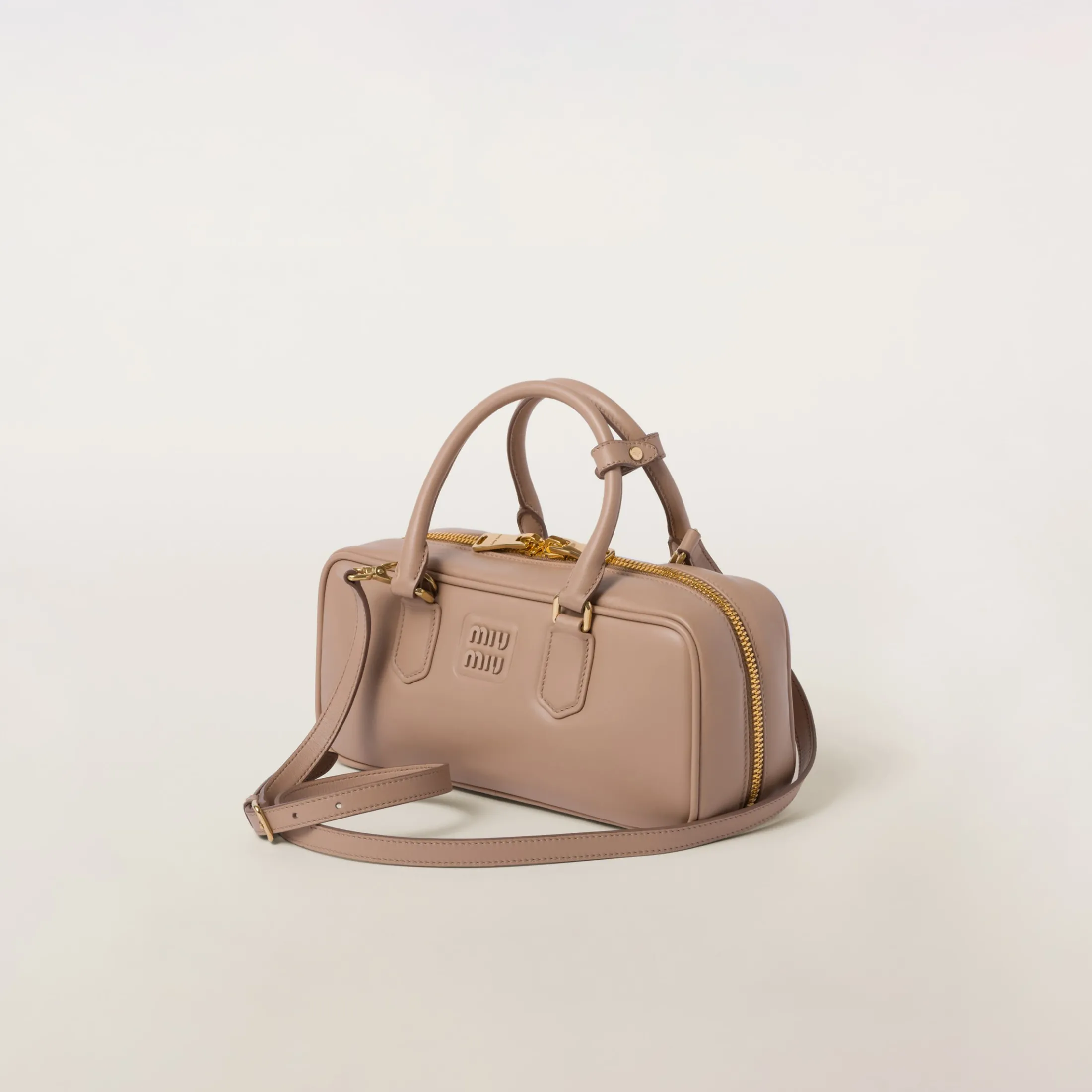 Cameo Arcadie Leather Bag | Miu Miu