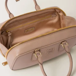 Cameo Arcadie Leather Bag | Miu Miu