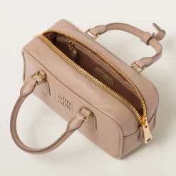 Cameo Arcadie Leather Bag | Miu Miu