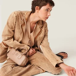 Cameo Arcadie Leather Bag | Miu Miu