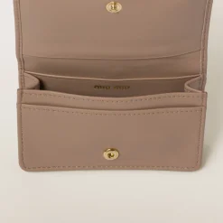 Cameo Leather Card Holder | Miu Miu