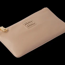 Cameo Leather Envelope Pouch | Miu Miu