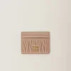 Cameo Matelassé Nappa Leather Card Holder | Miu Miu