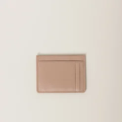 Cameo Matelassé Nappa Leather Card Holder | Miu Miu