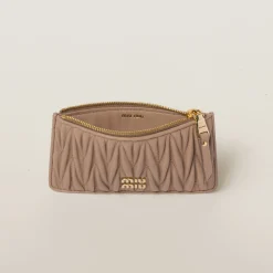 Cameo Matelassé Nappa Leather Envelope Wallet | Miu Miu