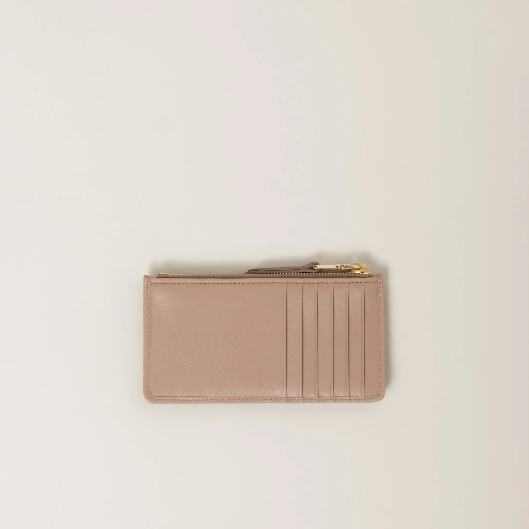 Cameo Matelassé Nappa Leather Envelope Wallet | Miu Miu