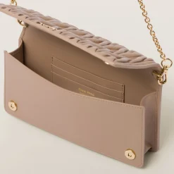 Cameo Matelassé Nappa Leather Smartphone Case | Miu Miu