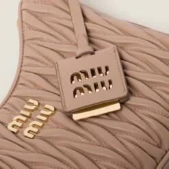 Cameo Matelassé Nappa Leather Shoulder Bag | Miu Miu