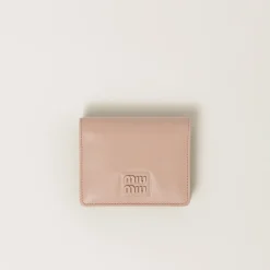 Cameo Small Leather Wallet | Miu Miu