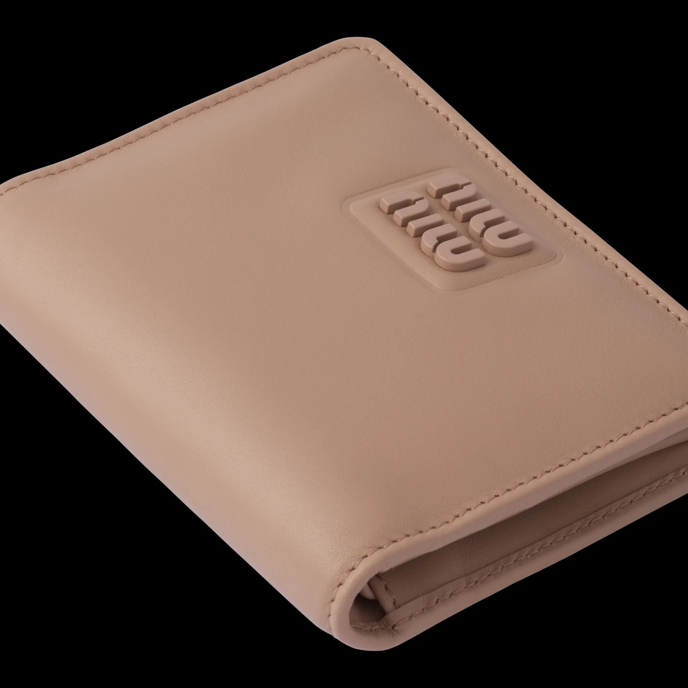 Cameo Small Leather Wallet | Miu Miu