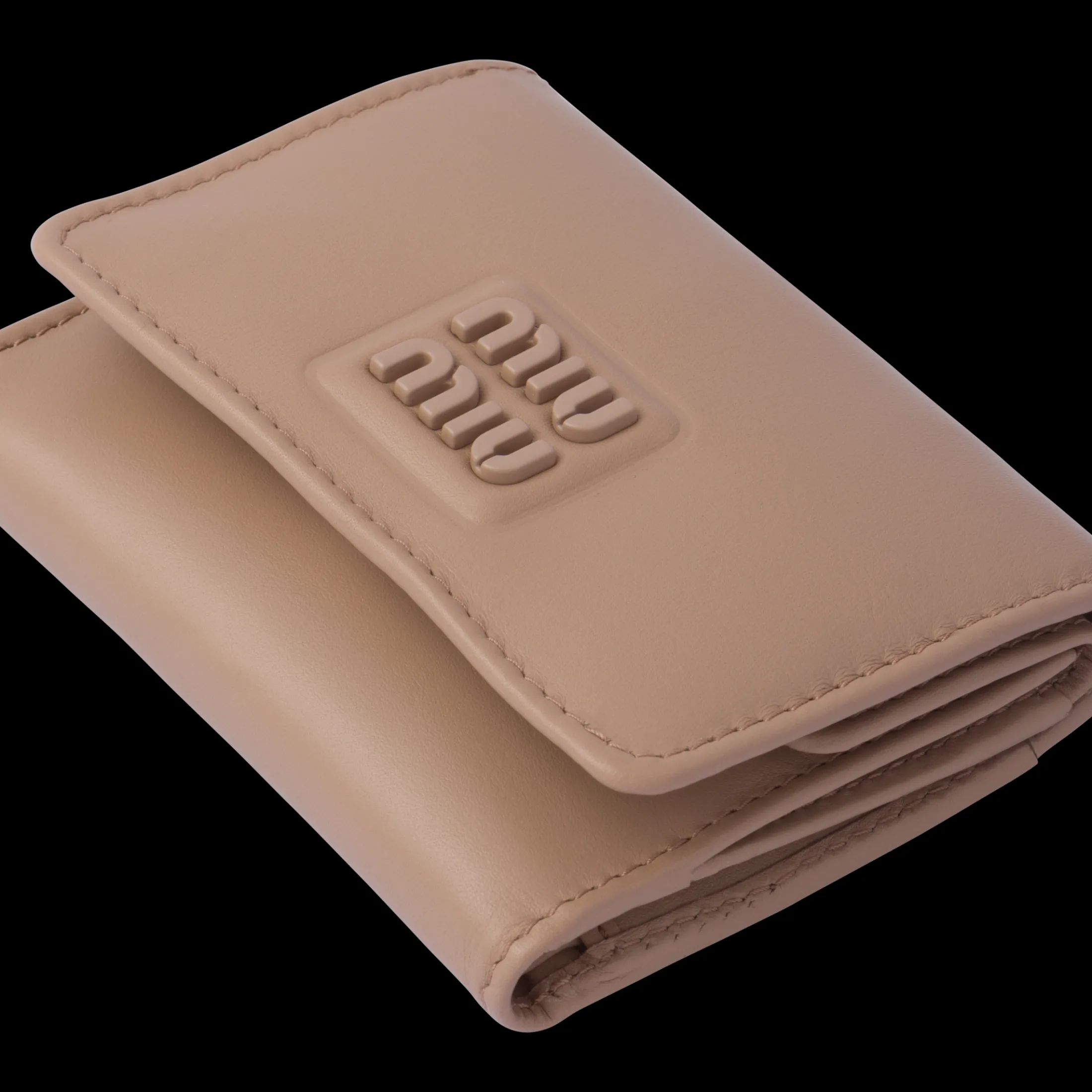 Cameo Small Leather Wallet | Miu Miu