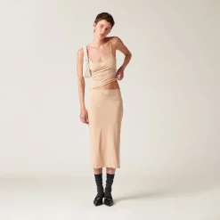 Cameo Stretch Jersey Top | Miu Miu