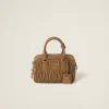 Caramel Arcadie Matelassé Nappa Leather Bag | Miu Miu
